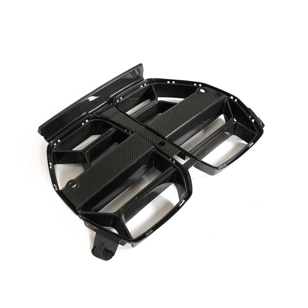Carbon Fiber Front Kidney Grille for BMW G80 M3 & G82 / G83 M4 2021-2022 Without ACC