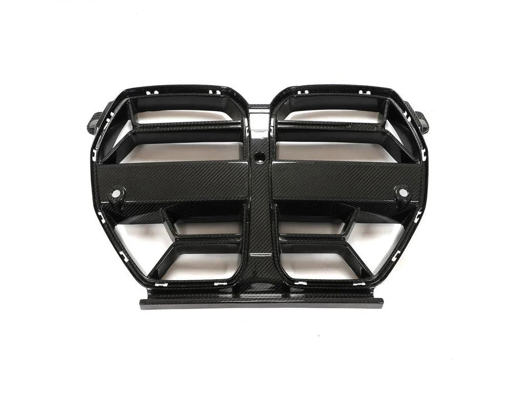 Carbon Fiber Front Kidney Grille for BMW G80 M3 & G82 / G83 M4 2021-2022 Without ACC