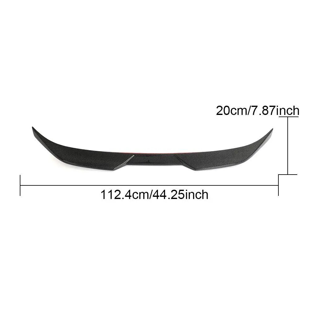 Carbon fiber Rear Trunk Spoiler for BMW G42 G87 M2 M235i 240i Coupe 2022-2023