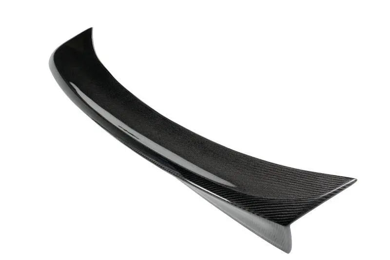 Fiber Rear Spoiler Wing Trunk Lip Trim Sticker Custom Spoiler for BMW E46 Coupe 2000 - 2005